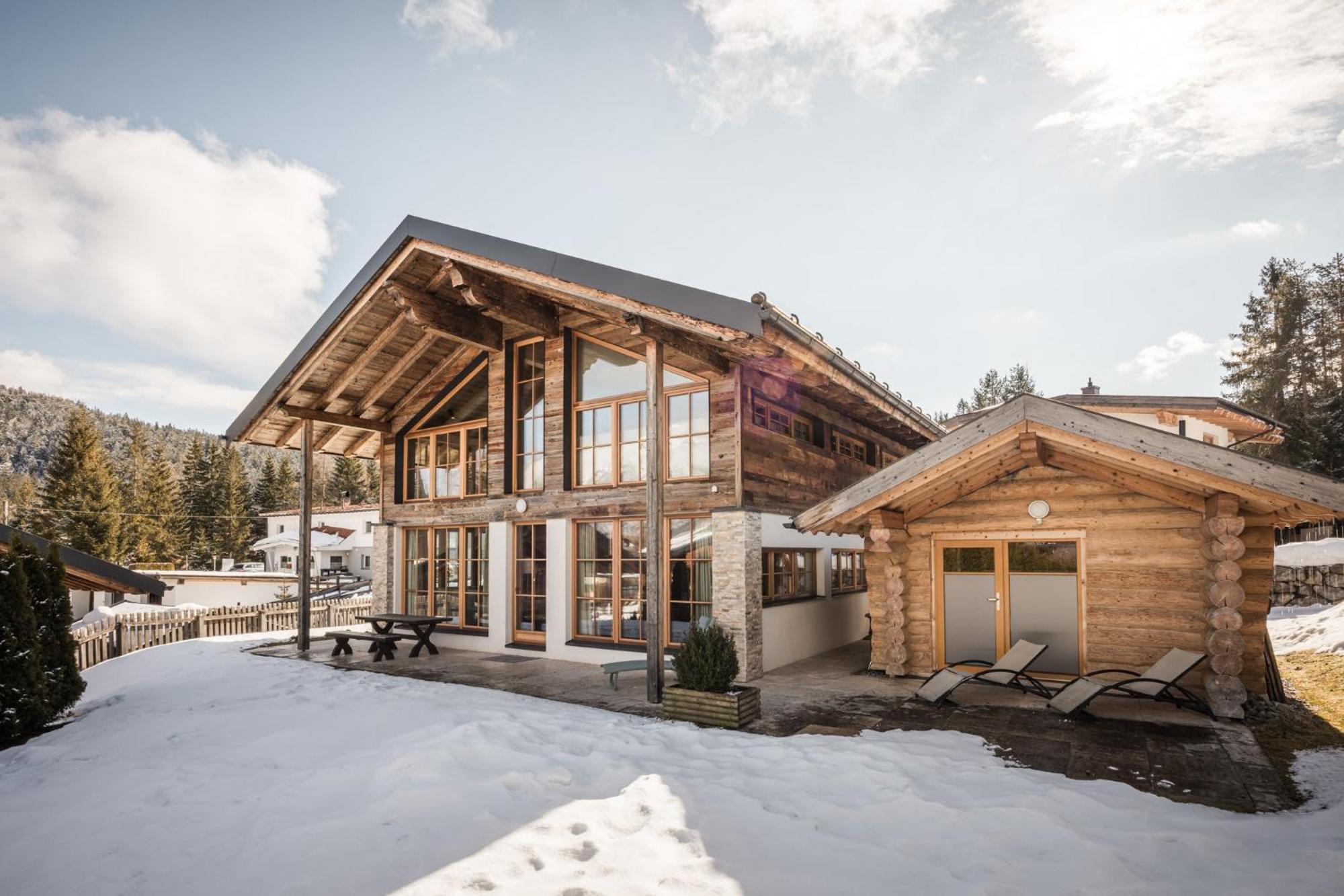 Im Weidach Superior Chalets Leutasch Exterior photo